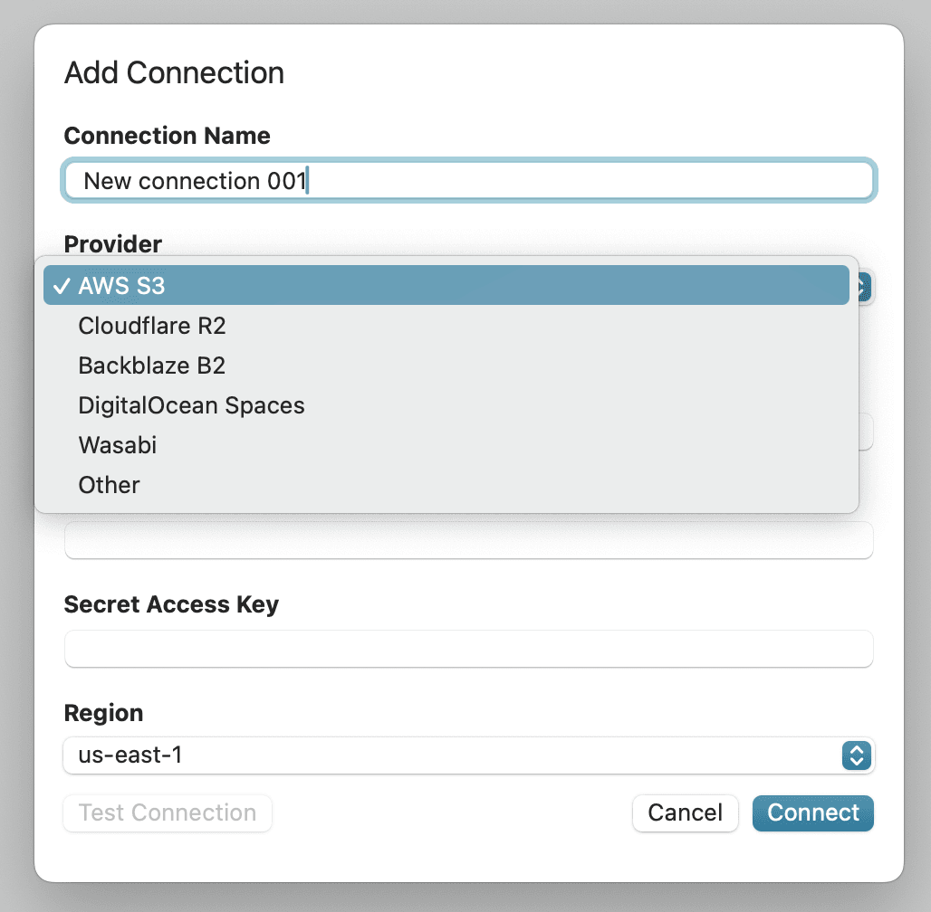 Unified multi-provider view