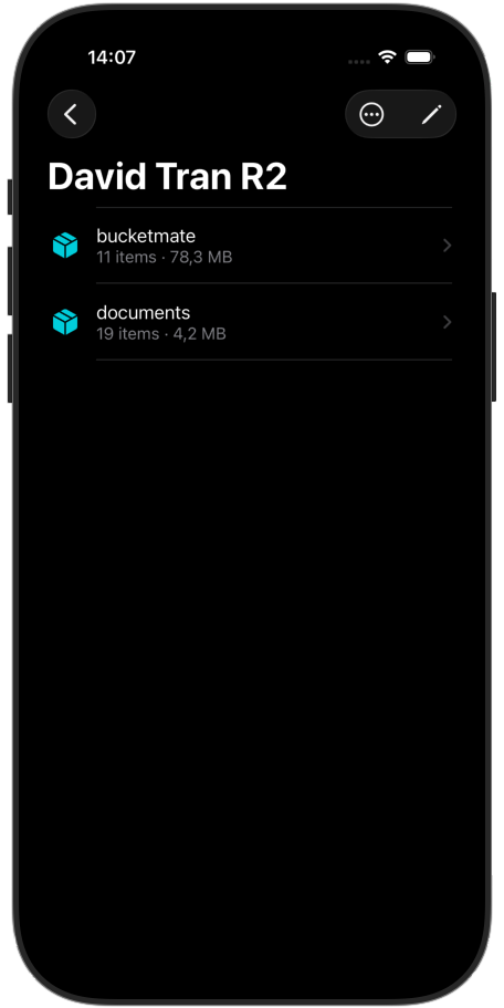 BucketMate iOS Bucket List